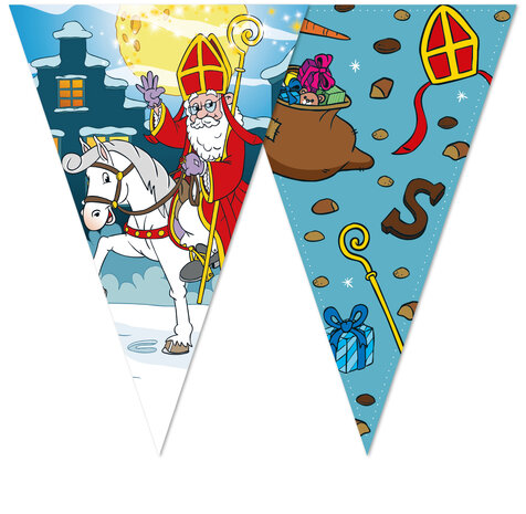 Sinterklaas vlaggenlijn, 10 meter