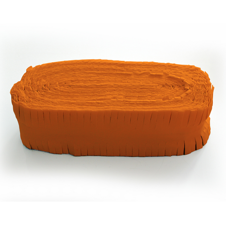 oranje crepe slinger, 24 m, brandvertragend