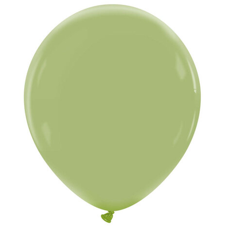 Lily pad premium ballon, 18 inch / olijfgroen