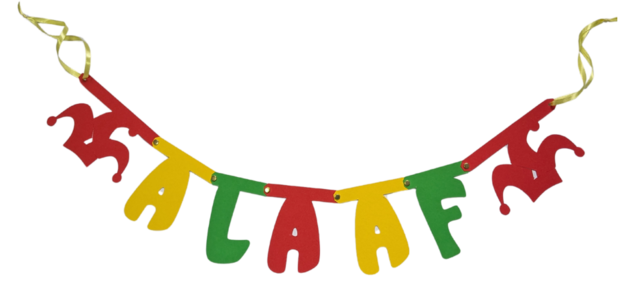 Alaaf letterslinger Carnaval
