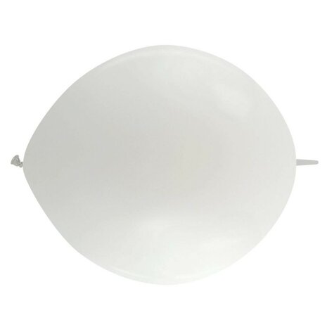 ballonnen slinger blauw wit 3 meter