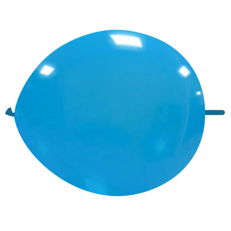 ballonnen slinger blauw wit 3 meter