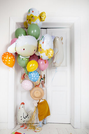 Sheep folieballon kop, 67cm