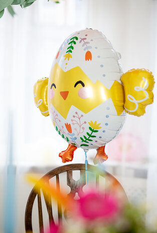 Chick folieballon shape, 57 cm