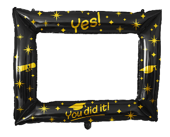 Photo frame selfie lijst Geslaagd You did it