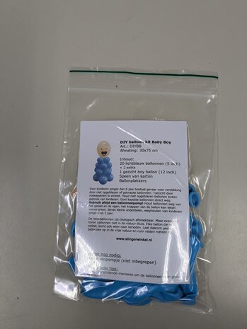 baby boy ballon decoratie