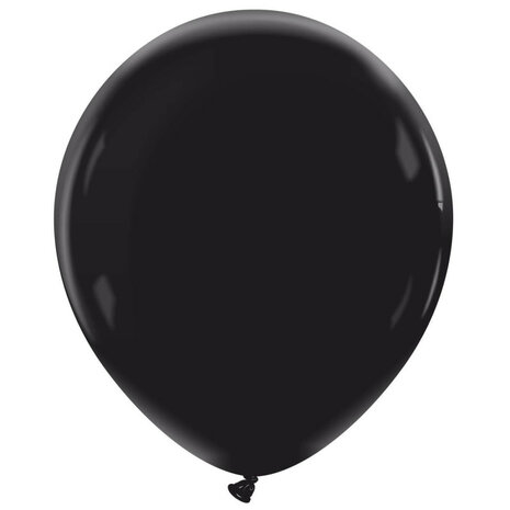 Midnight black premium ballon, 18 inch
