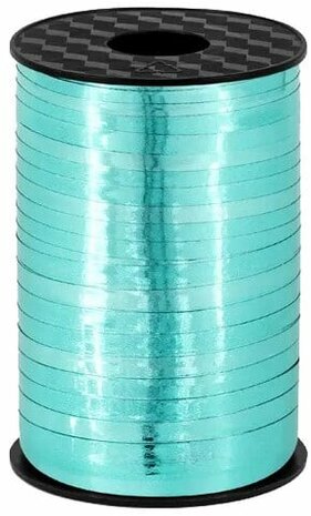 Krullint turquoise metallic 225 meter