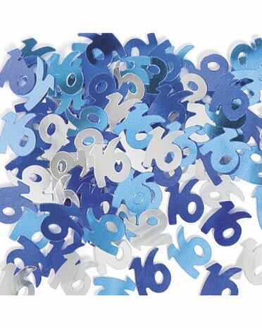 16 sierconfetti, 14 gr