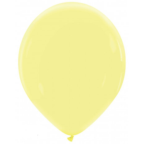 Lemon cream ballonnen, 30 cm / 12 inch