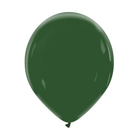Jungle green (groen) ballonnen, 30 cm / 12 inch