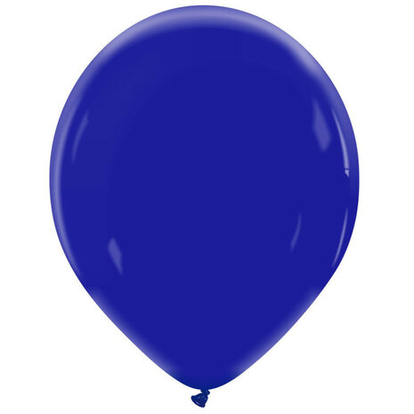 Navy blue / donkerblauw ballonnen, 35 cm / 14 inch