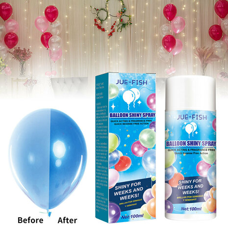 Balloon shiny spray, 100 ml