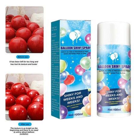 Balloon shiny spray, 100 ml