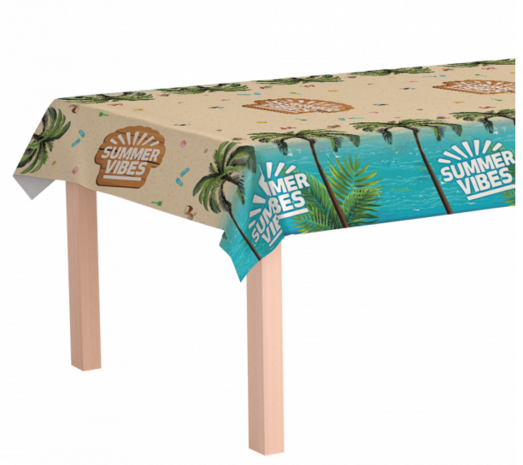 Summer vibes tafelkleed, 137x274 cm