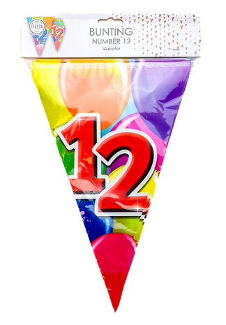 12 jaar vlaggenlijn, 10 m