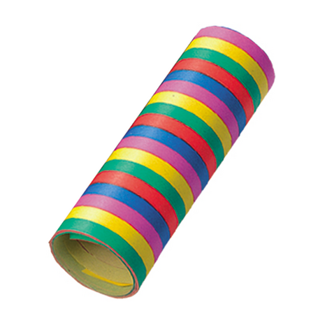 multicolor serpentine, rolletjes 4 m