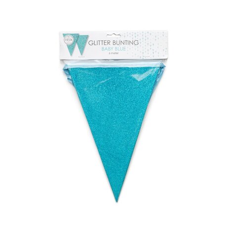 Lichtblauw glitter sparkling slinger