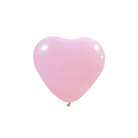 hartballonnen roze klein