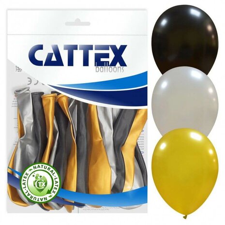 Elegant mix ballonnen, 20 stuks