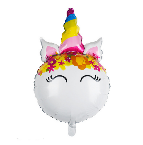 Eenhoorn folieballon XL, 32 inch