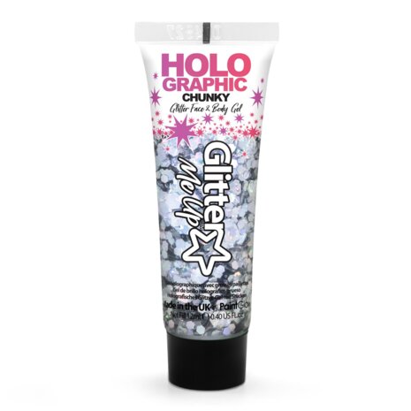 Chunky glittergel holographic Intergalactic