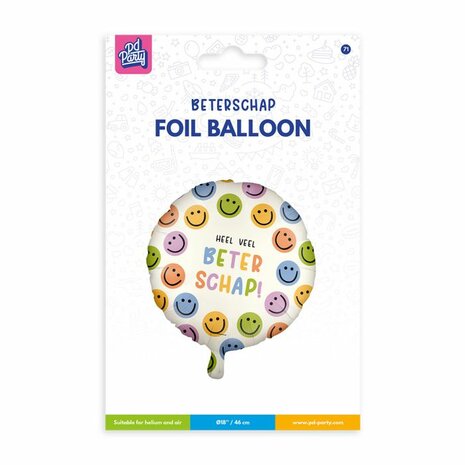 Beterschap Folieballon, 45 cm