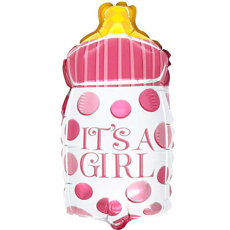 Babyfles Its a Girl, folie, 23 inch