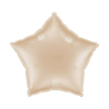 California gold ster folieballon, 45 cm