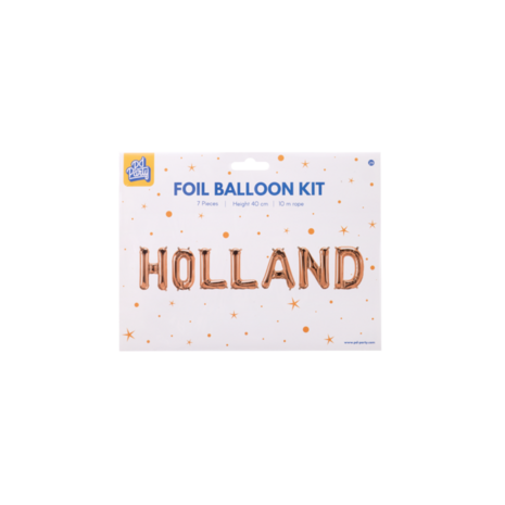 HOLLAND folieballonnen set incl ophangkoord