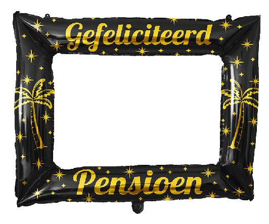 Photo frame selfie lijst Pensioen