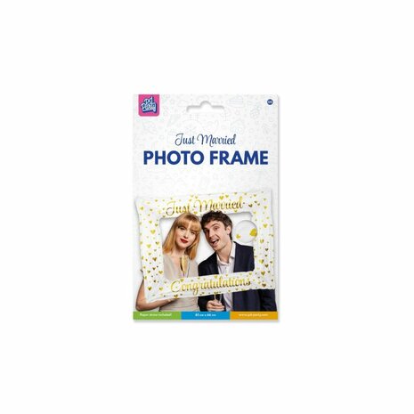 Photo frame selfie lijst Just Married