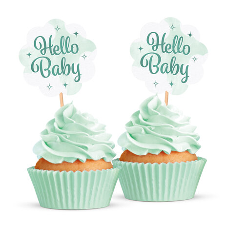 Hello Baby prikkers, 12 stuks