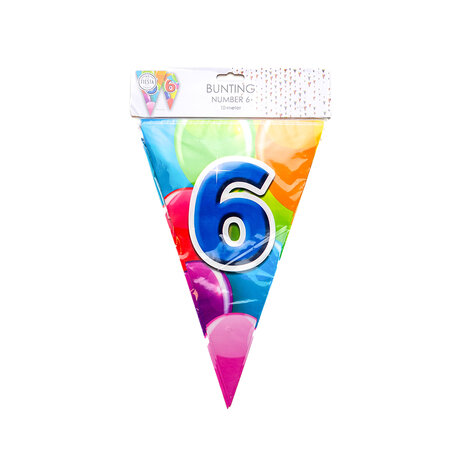Vlaggenlijn 6 jaar, 10 meter
