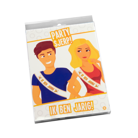 Sjerp Ik ben jarig, polyester