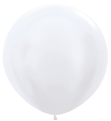Pearl white sempertex ballon, 36 inch