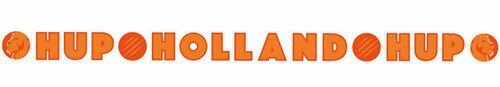 Hup Holland letterslinger, papier