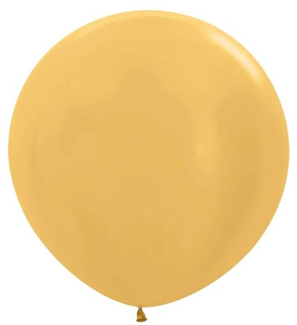 goud metallic xl ballon