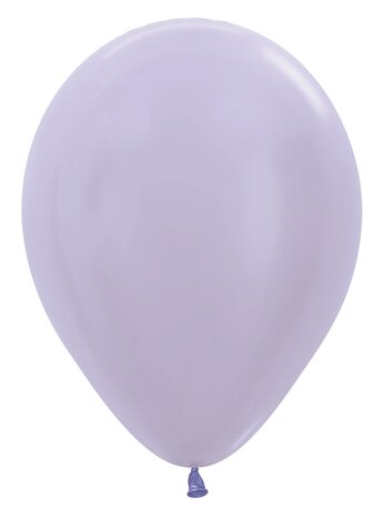 Lavendel metallic ballonnen, pearl lilac