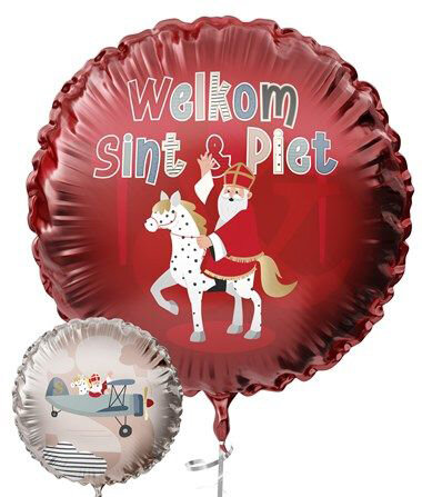 Sinterklaas folieballon, 45 cm