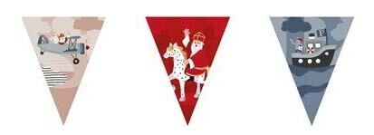 Sint en Co vlaggenlijn, 6 m