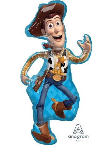 Woody Toy Story folieballon shape, 111 cm