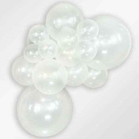 Crystal clear ballonnen sempertex, 12 inch