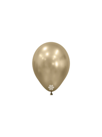 Gold dust silk ballon 5 inch