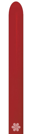 Imperial red modelleer ballon 260
