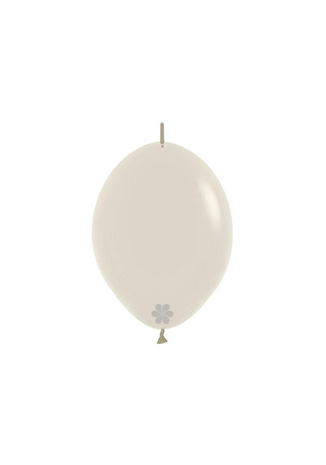 Dusk cream kleine knoop (link) ballonnen, sempertex LOL, 15 cm