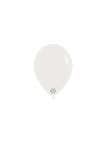 Almond white fashion ballon 5 inch
