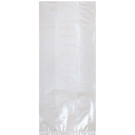 Clear treat bags, uitdeel zakjes, 25 st.