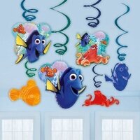 Finding Dory Hangdecoratie Swirl, 6 stuks