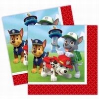 Paw Patrol Servetten, 20 stuks